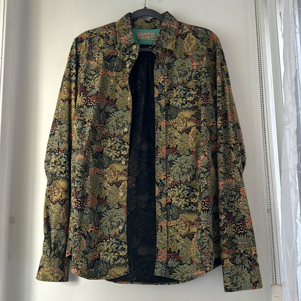 Scotch & Soda Floral Button Down Shirt